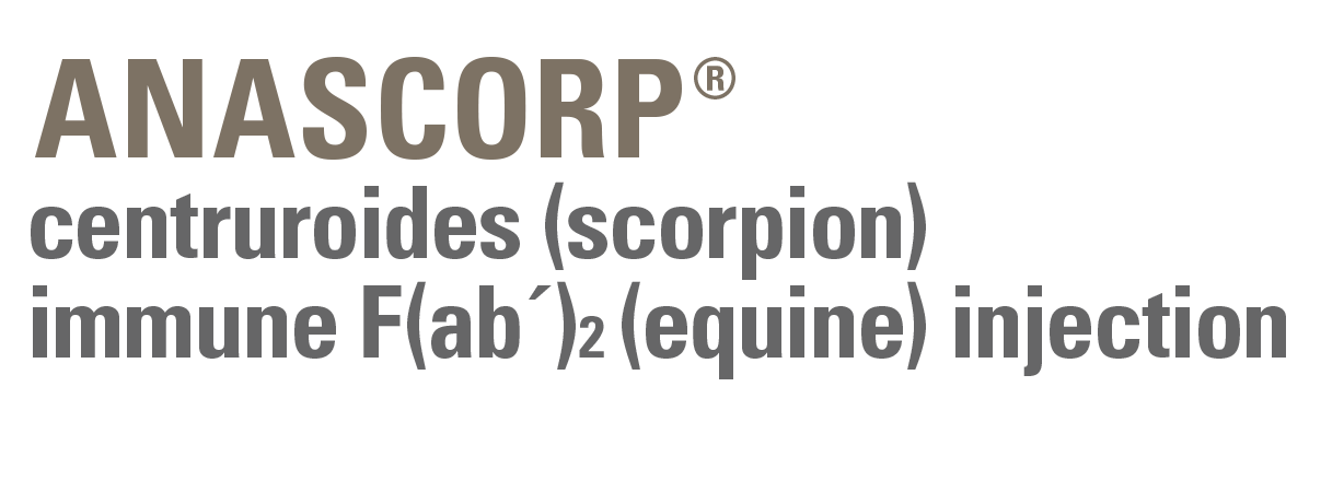ANASCORP® [centruroides (scorpion) immune F(ab')? (equine) injection]